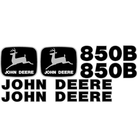 Aftermarket Decal Set JD850BDECALSET